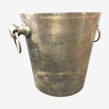 Vintage metal champagne table decoration bucket