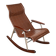 Folding rocking chair designed by Takeshi Nii, 1950s.
