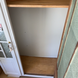 Glass-fronted Parisian wardrobe