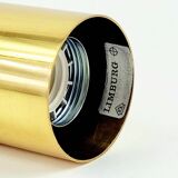 Mid-Century Glass & Brass Pendant Light from Limburg, Germany, 1960s/1970s