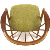 Set of 4 Scandinavian chairs, "Sierra", Bengt Ruda, Sweden, 1960