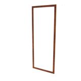 Scandinavian teak mirror, Sweden, 1960, 120cm x 47cm