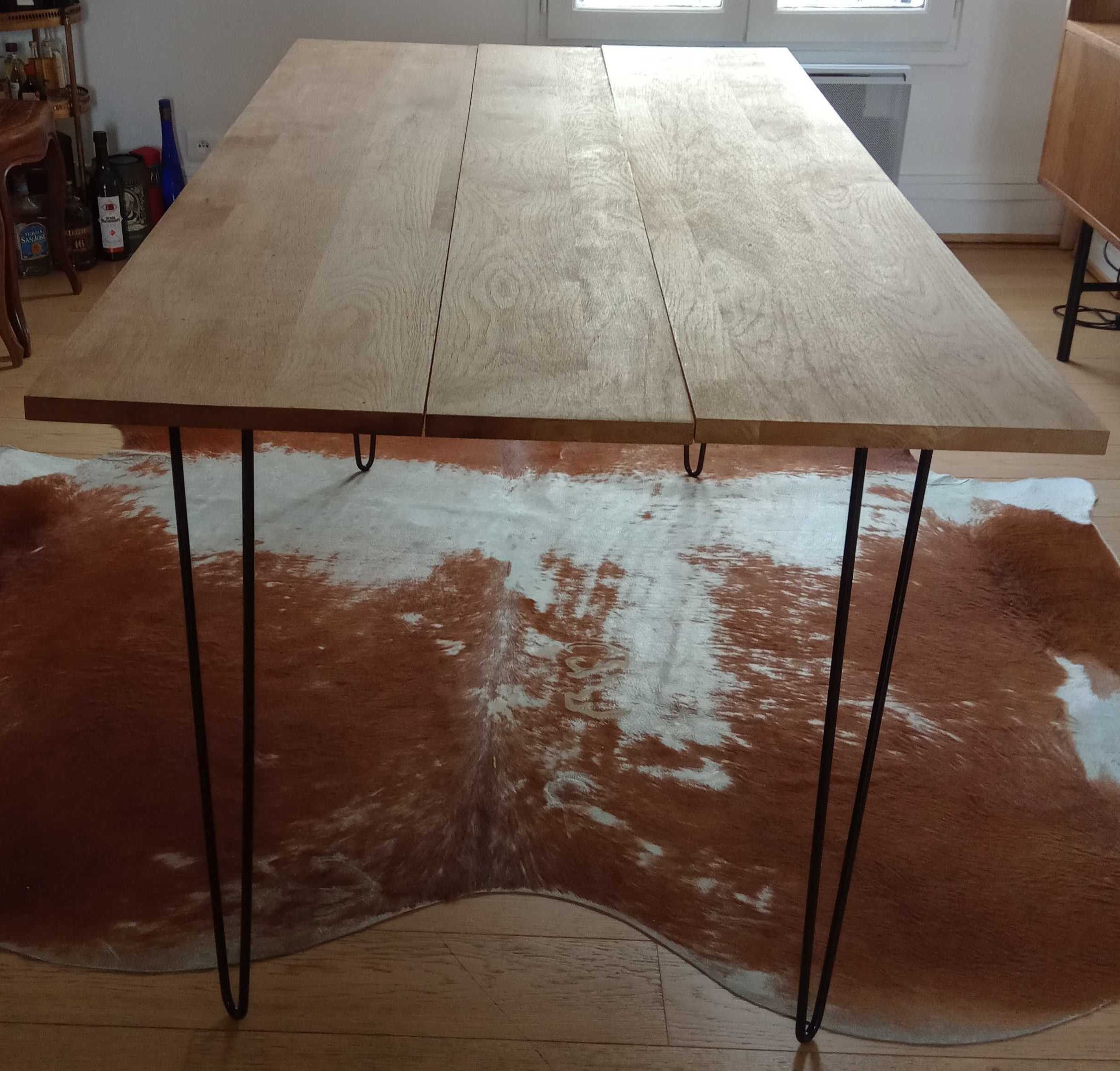 Scandinavian oak table