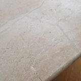 Travertine coffee table Roche Bobois