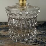 New electrified chiseled glass wall lamp