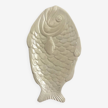 Varages ceramic dish in the shape of a fish