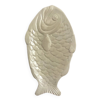 Plat en céramique de Varages forme de poisson