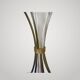 Lunel / Arlus vintage lamp 1950 metal - French 1950s - Desk Lamp