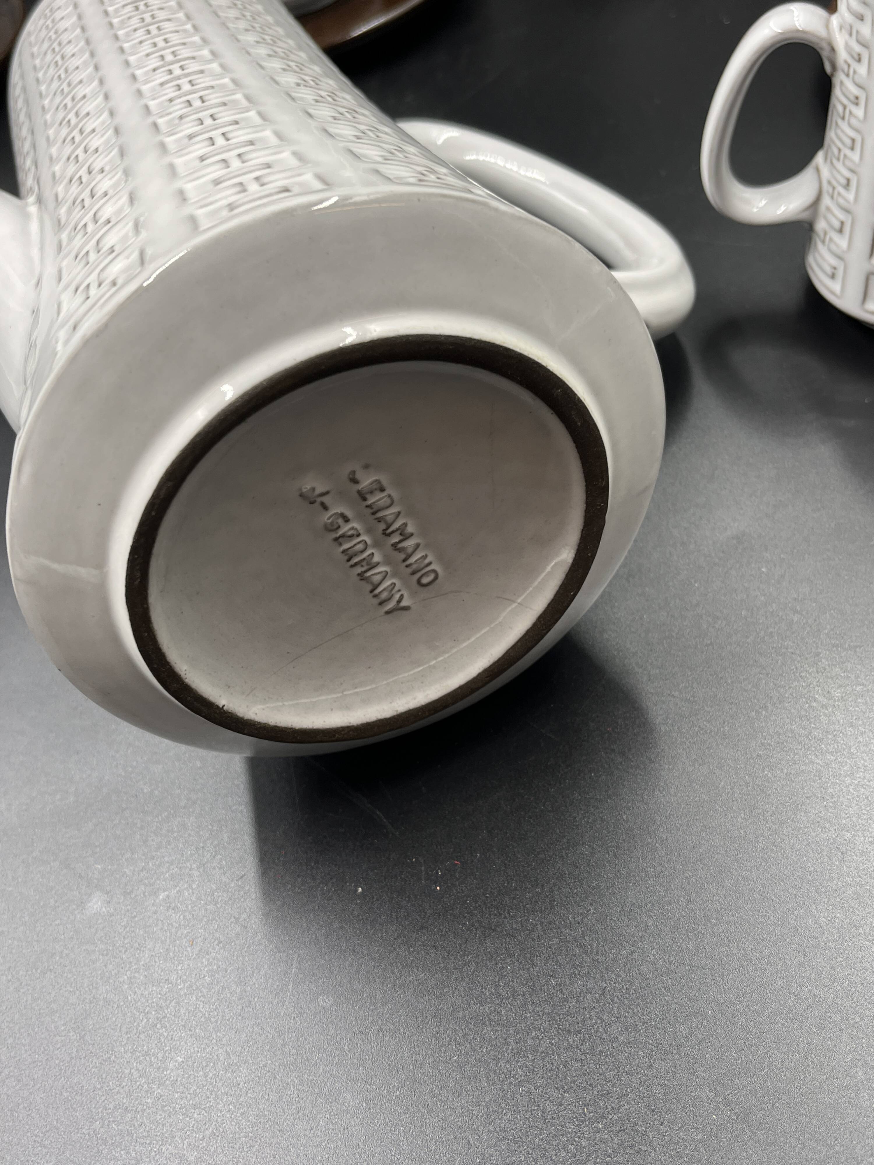 Ceramano coffee service, model: Epsilon by Karl Leuther