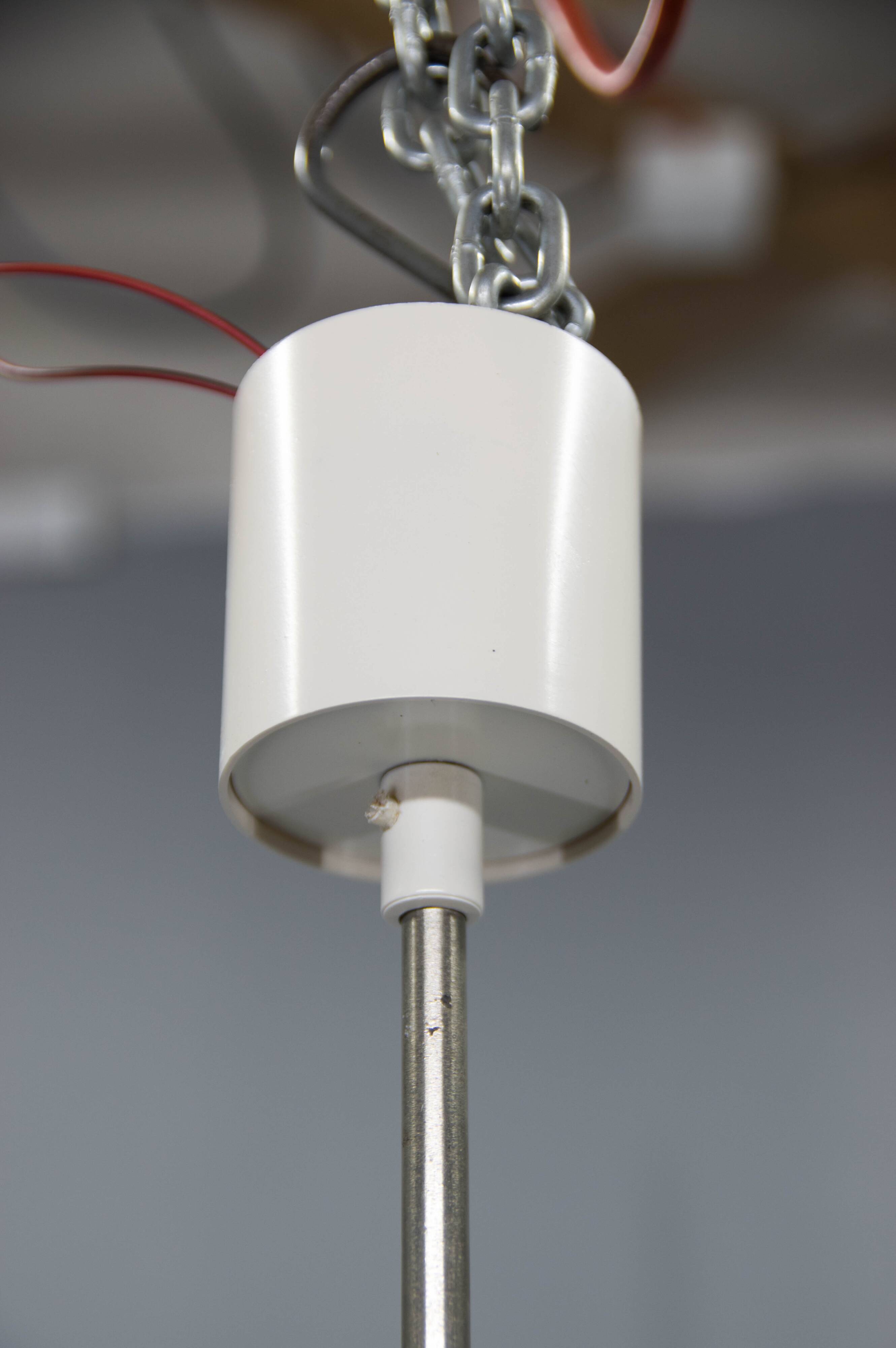Mid-Century Opaline Glass Design Pendant, 1960s