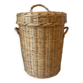 Large rattan basket