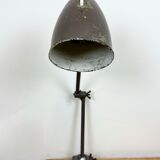 Brown Industrial Workshop Table Lamp, 1960s