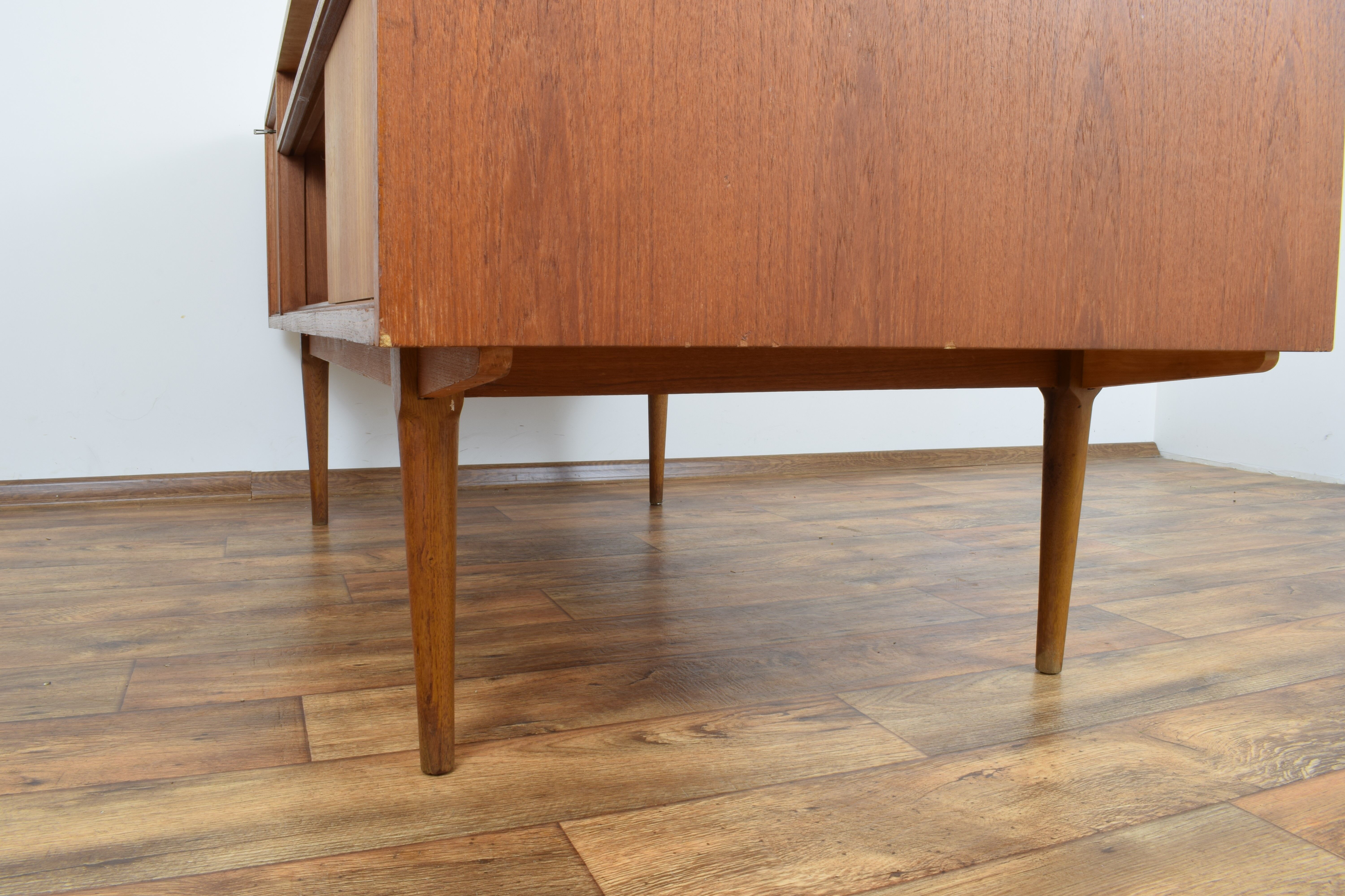 Mid-century Danish teak desk, 1960s