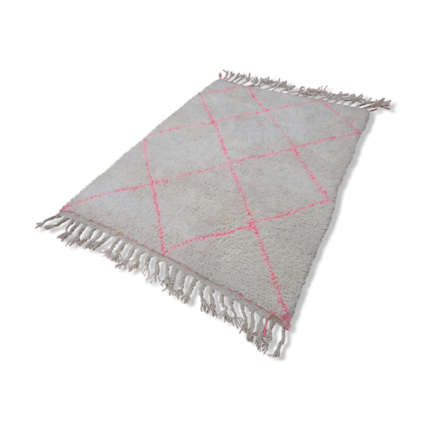 Carpet in wool Beni Ourain 150x110cm