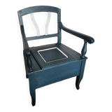 Pine and beech armchair late 19th century