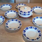 Old Badonviller soup set
