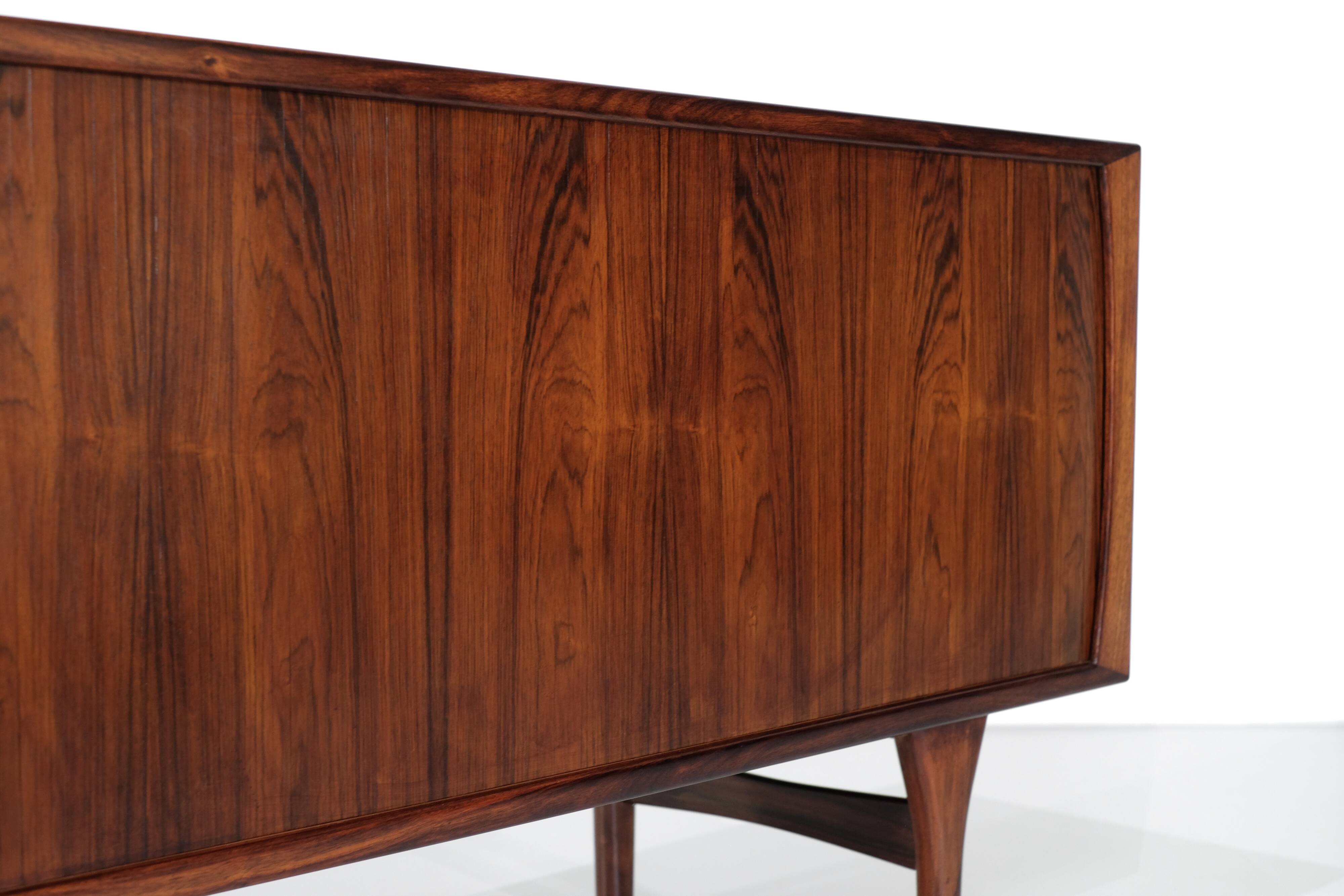 Enfilade designed by Henning Kjaernulf for Bruno Hansen, Denmark 1960s.