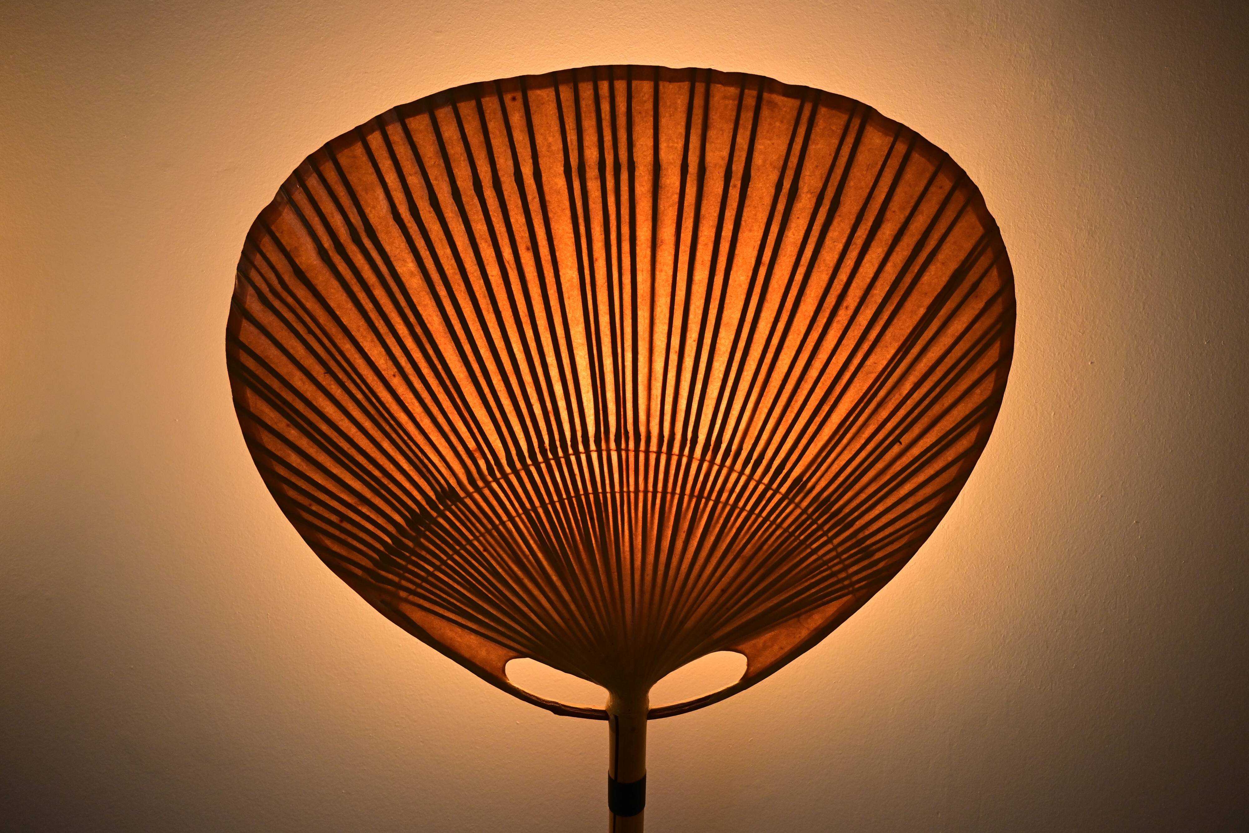 Pair of wall sconces "Uchiwa" by Ingo Maurer for M Design, years