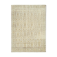 Tapis décoratif beige anatolien tissé à la main 206 cm x 286 cm