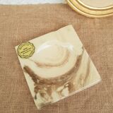 Old vintage Marbritex France marble ashtray