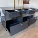 USM Haller chest of drawers in Anthracite Grey