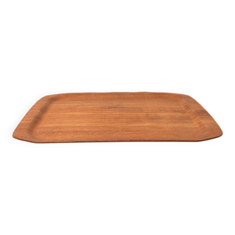 Scandinavian teak plateau from the mid-century, 1960s.