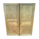 Deux portes en chêne