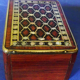 Small old box in marquetry and rosewood XIX eme