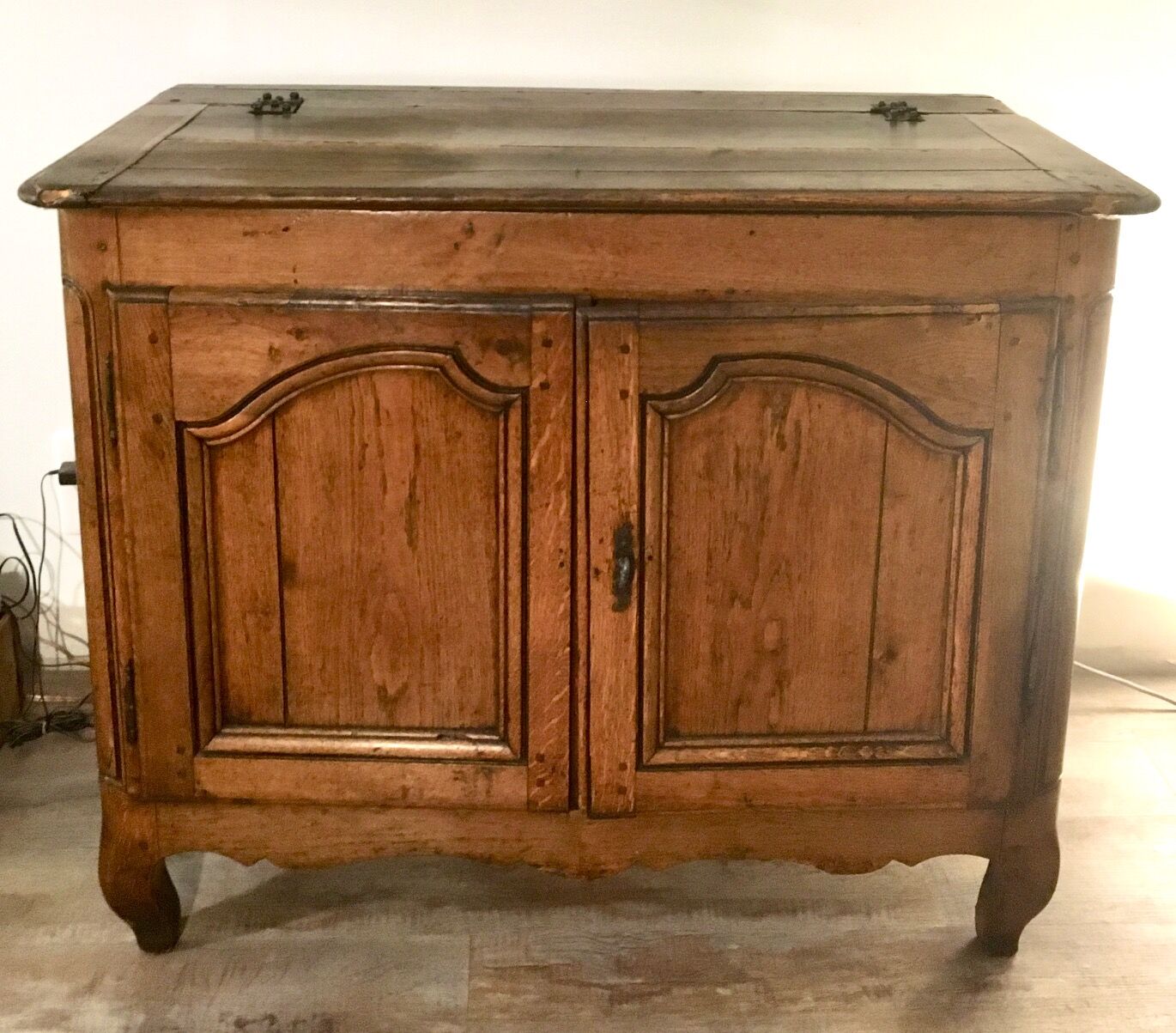Old wooden maie buffet