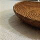 Panier corbeille en osier tressé