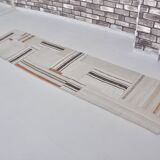 Oushak Vintage STRİPE Hemp Runner sku 3815