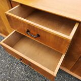 Light oak vintage sideboard