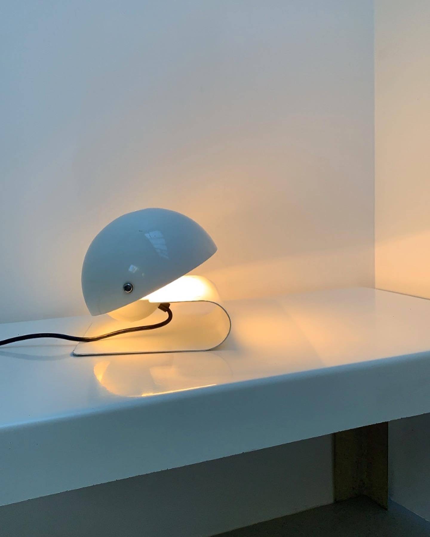 “Bugia” lamp by Giuseppe Cormio for Guzzini, 1975.