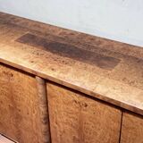 Elm burl sideboard from the 70s