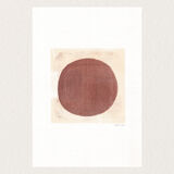 Painting on paper •Terracotta M580 • signed eawy