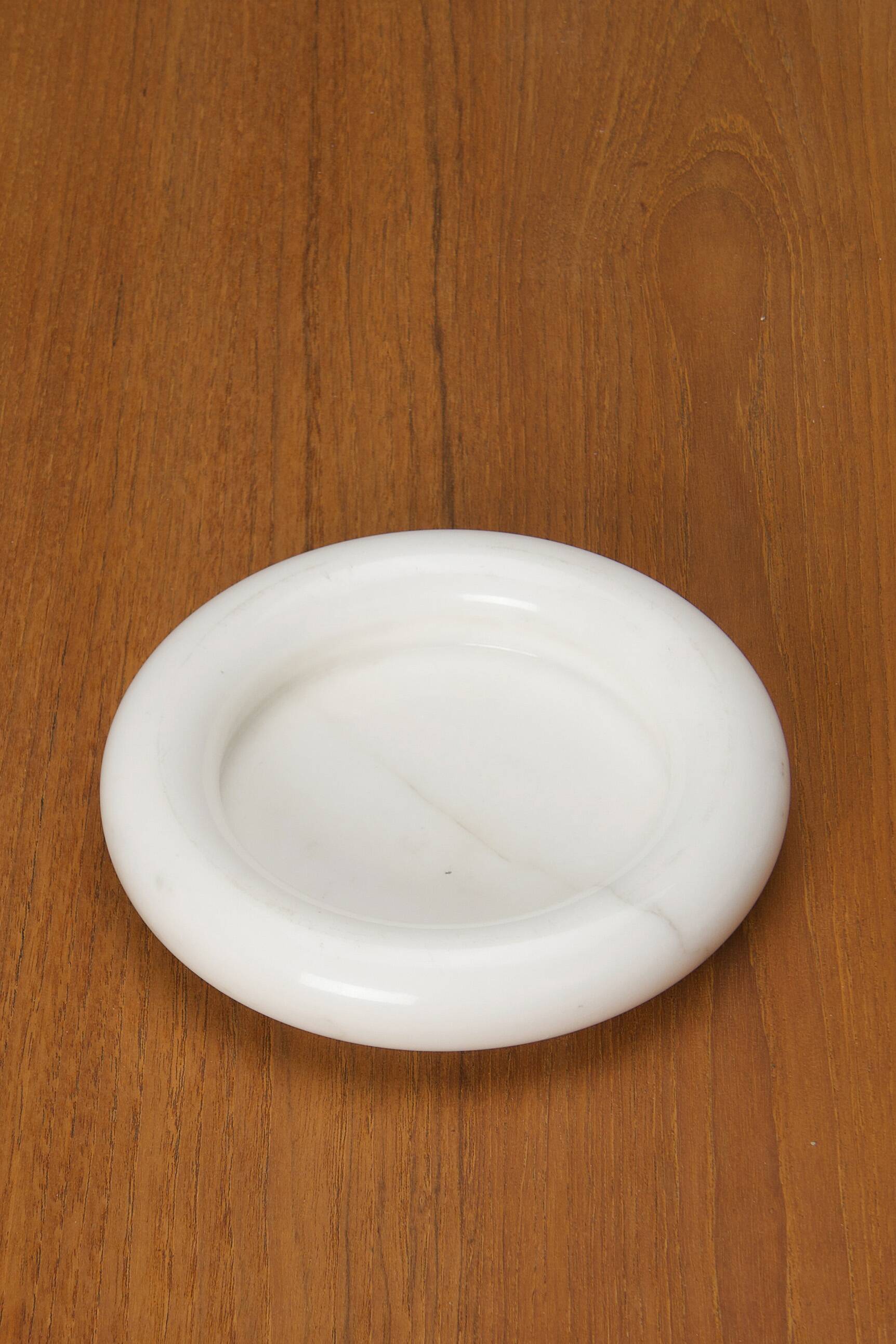 Coin Tray in Marble - Angelo Mangiarotti