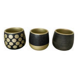 Trio of pots