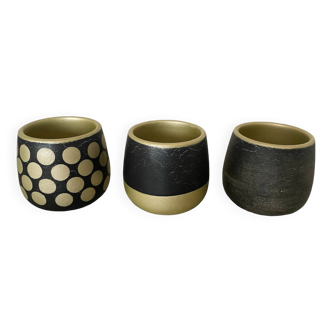 Trio of pots