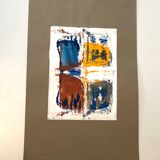 Gouache on paper