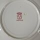 6 antique ironstone dinner plates
