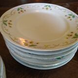 Assiettes à dessert CFH Limoges Field Haviland et S&S.L
