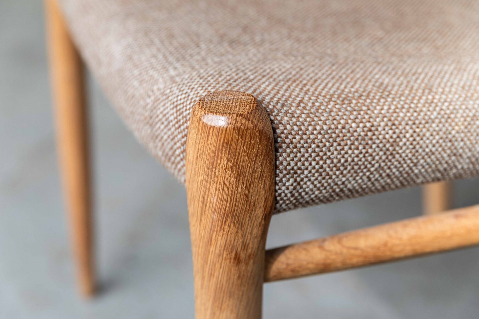 Set of 4 dining chairs 'model 75' by Niels Otto Moller