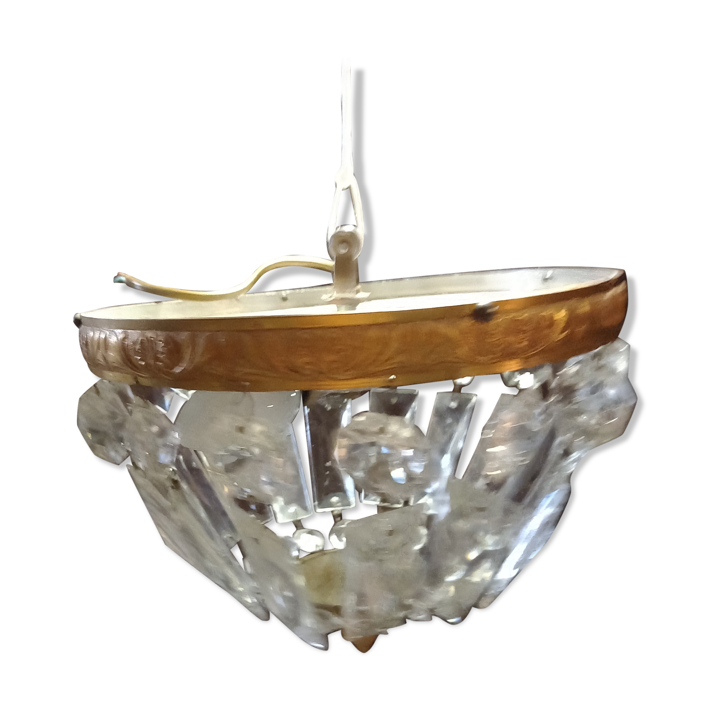 Plafonnier en cristal