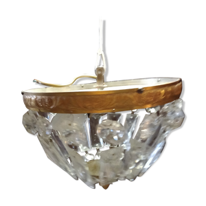 Plafonnier en cristal