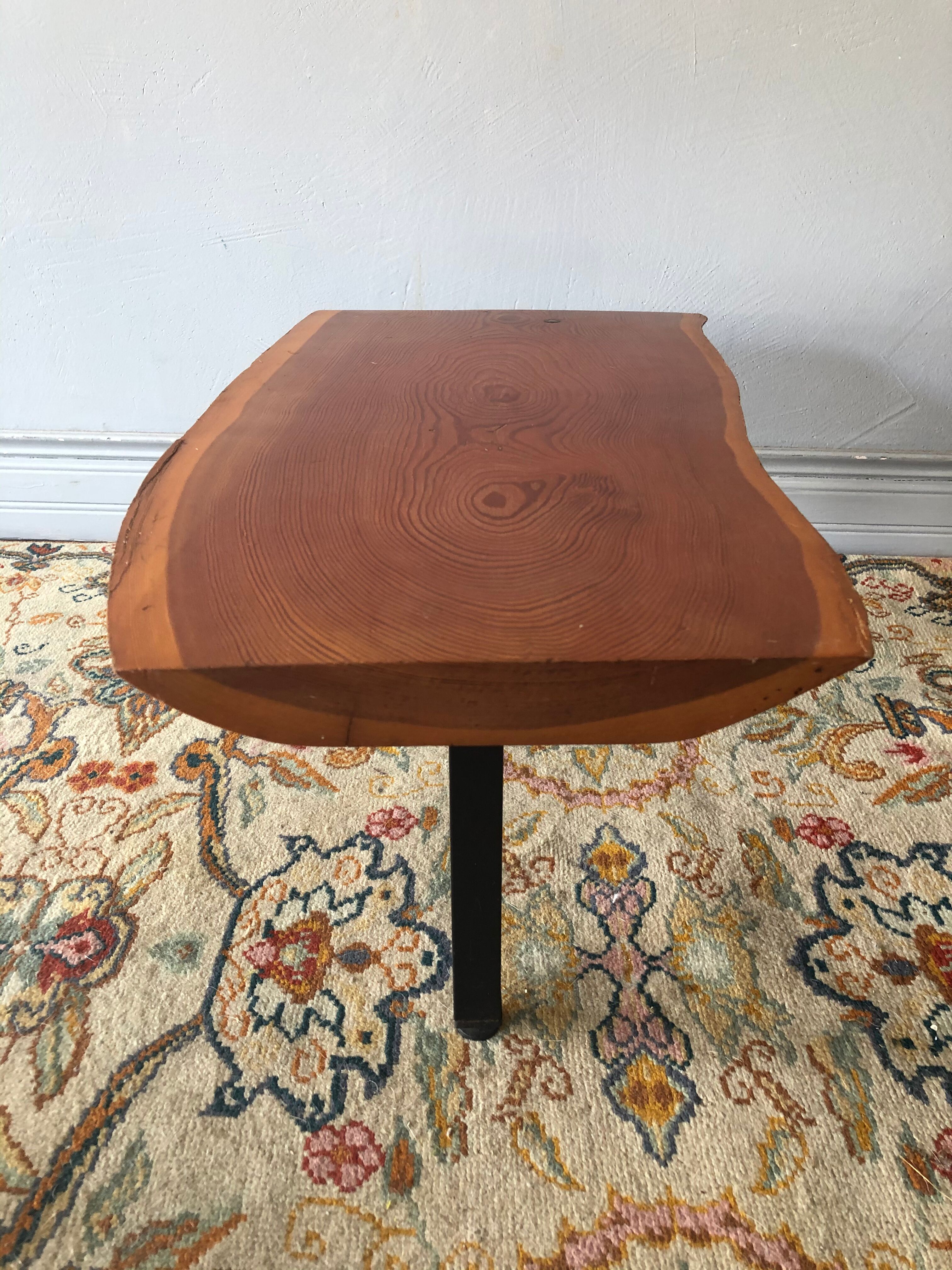 Solid wooden coffee table