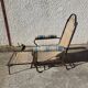 Folding camping chaise longue armchair empire of the 19th century
