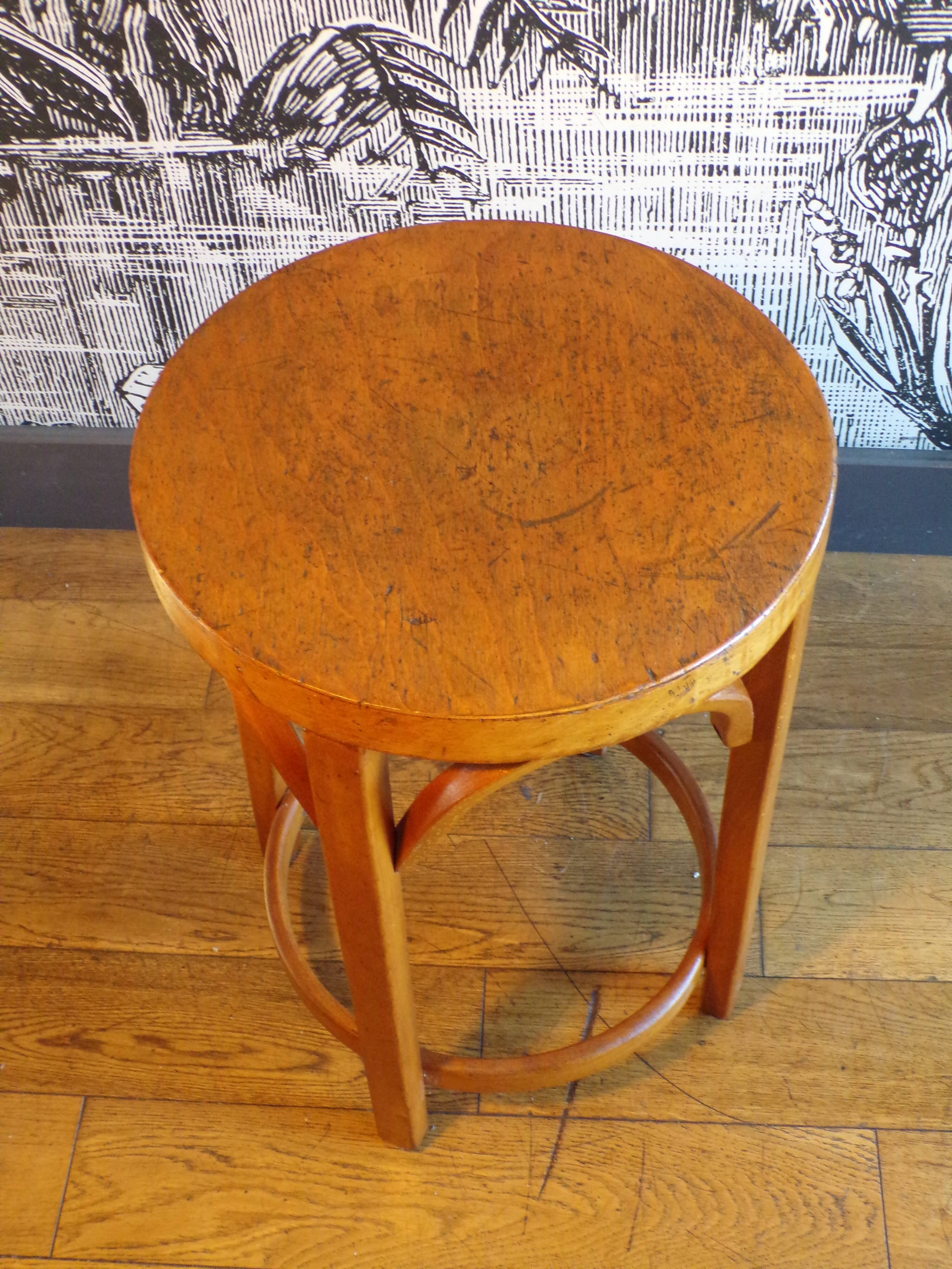 Baumann bentwood stool