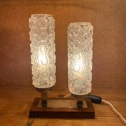 Lampe double vintage mid century