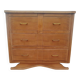 1950s chest of drawers with mustache feet