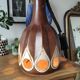 Vintage West Germany ceramic pendant light